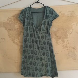 Succulents and cactus dress